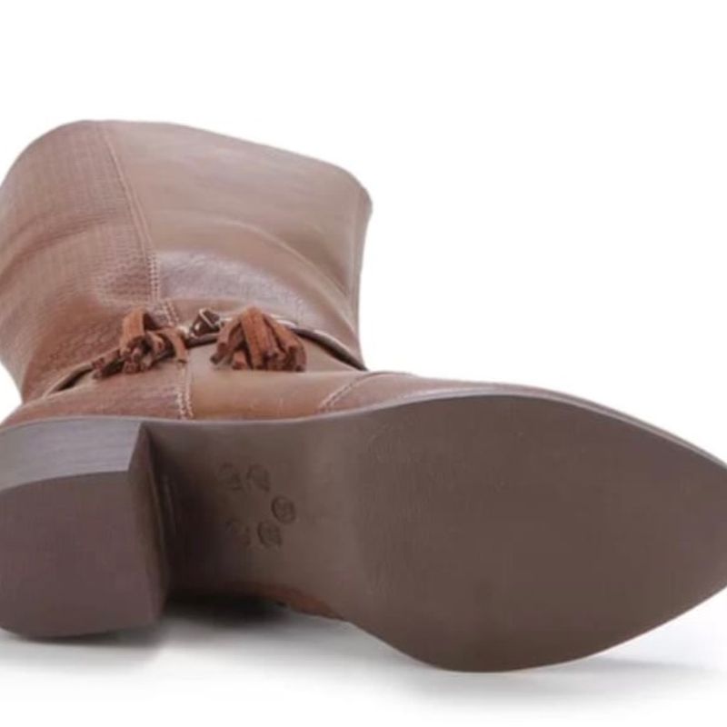 Bota Ramarim Marrom Bota Marrom Claro Bota Ramarim Couro 25-65104