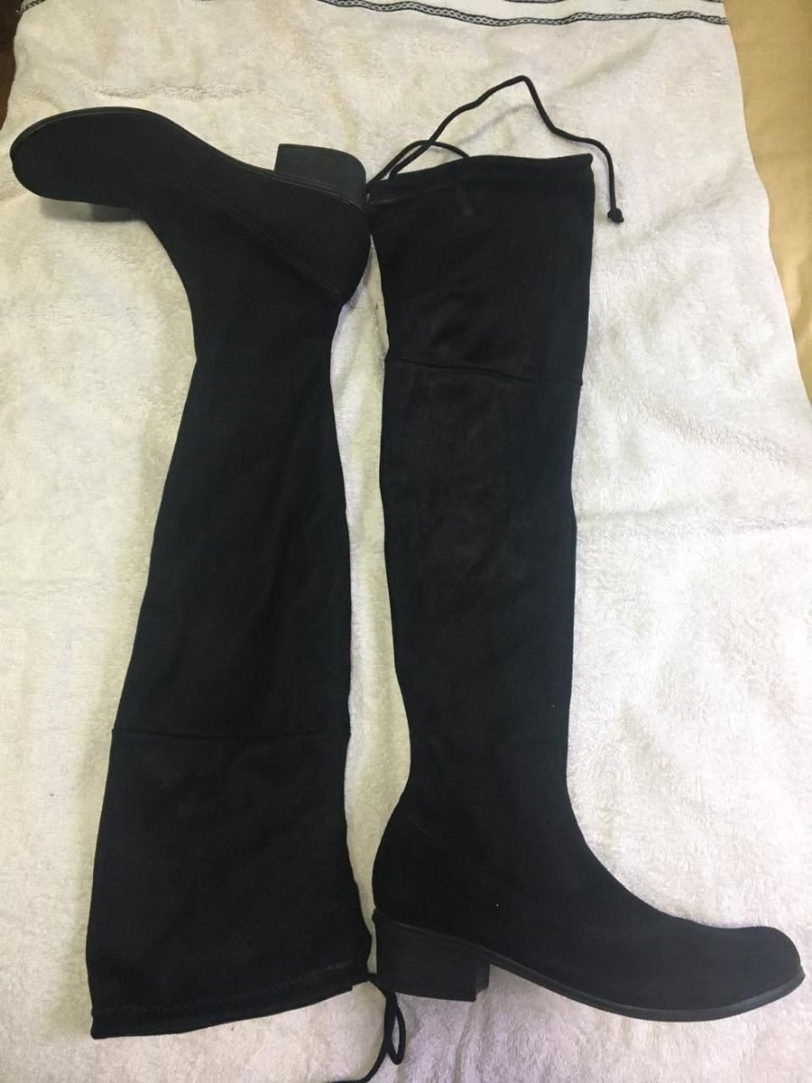 bota rasteirinha cano alto