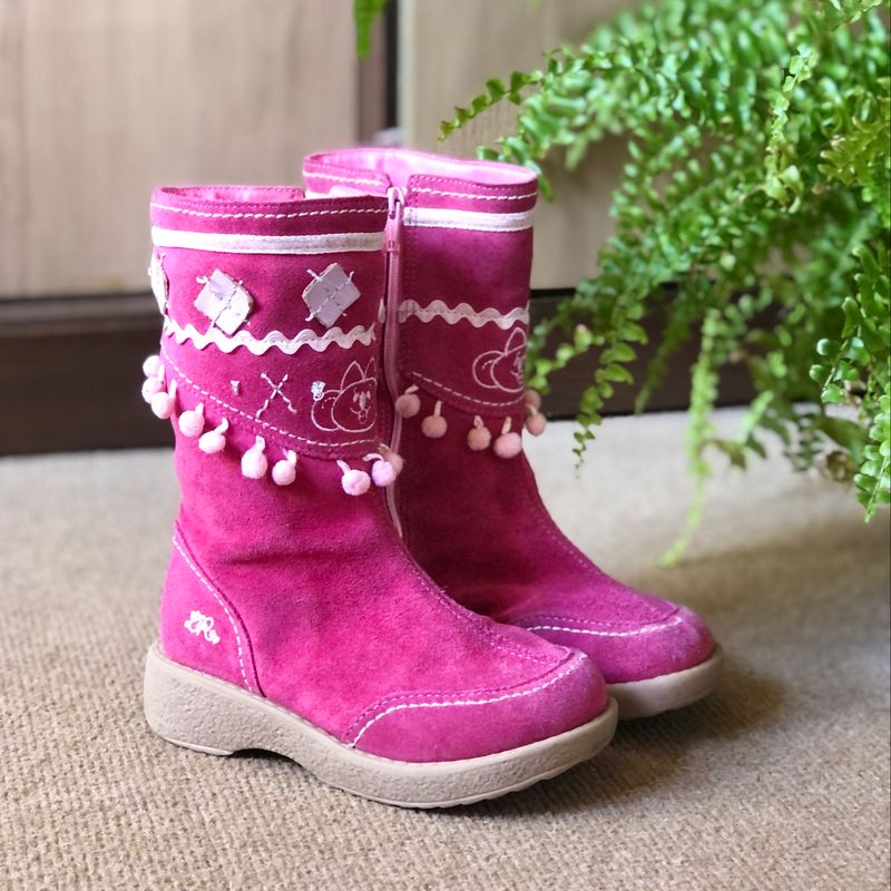 Bota Rosa Infantil Lilica Ripilica Lilica Ripilica Usado