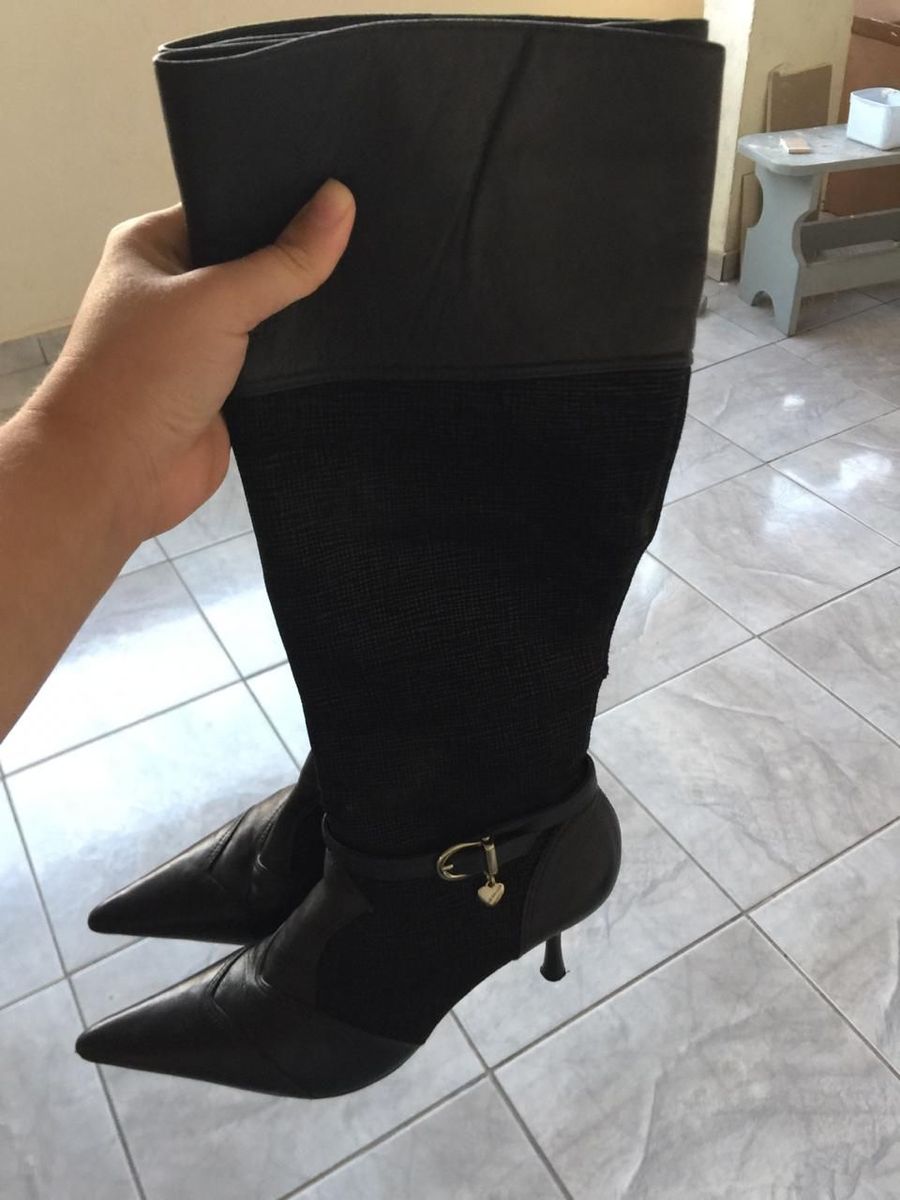 botas salto fino