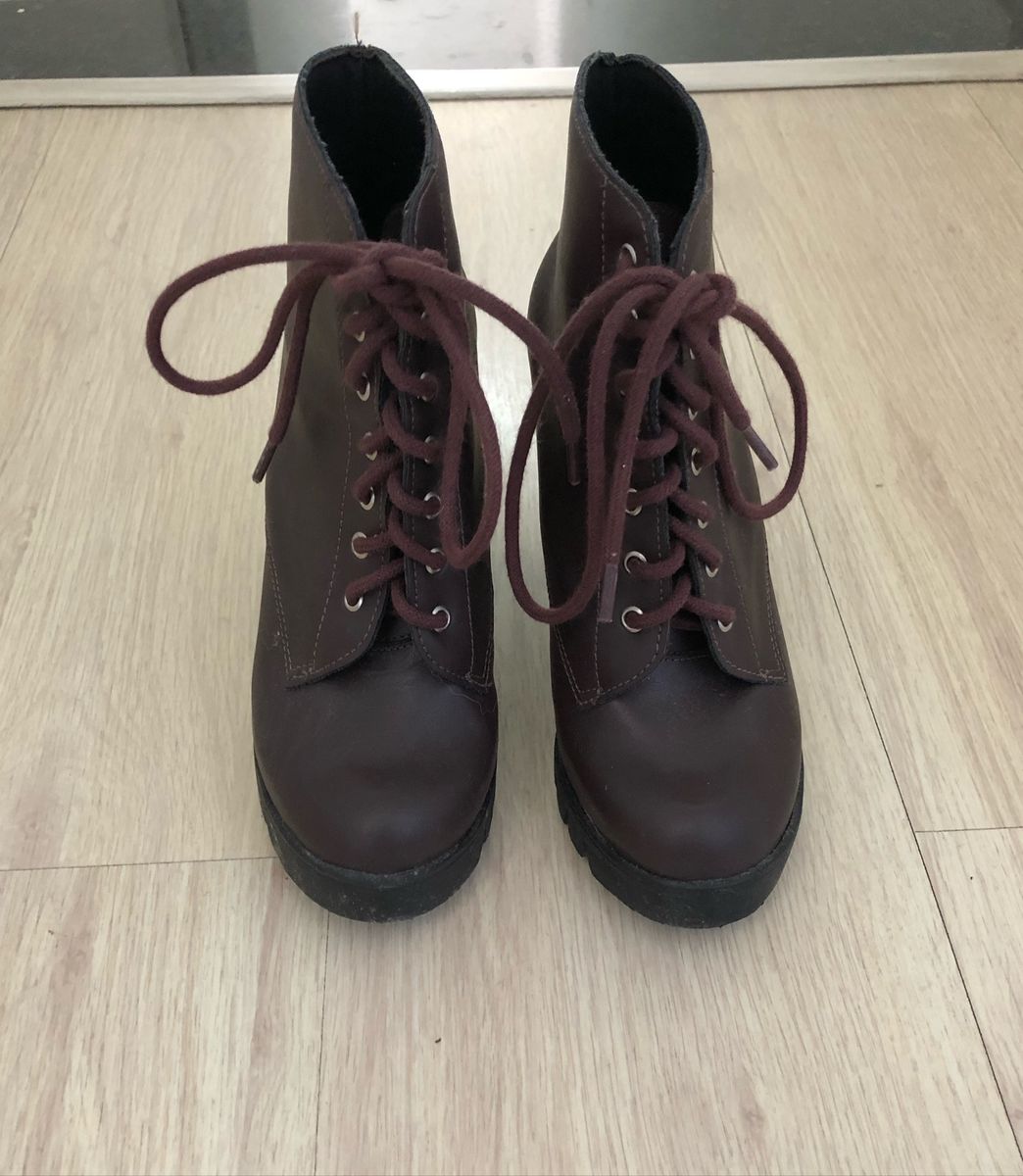 Bota Salto | Bota Feminina Adriana K Usado 47863037 | enjoei