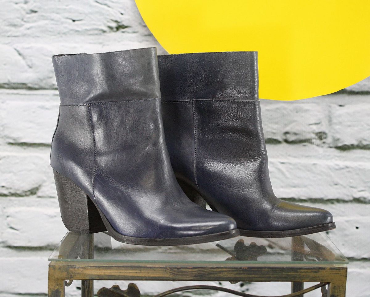 bota schutz azul - botas schutz