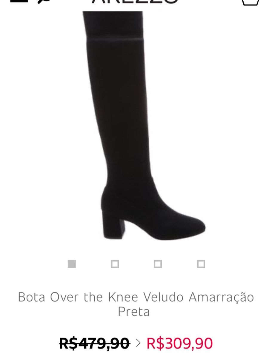 bota taquilla over the knee