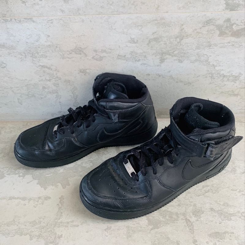 Bota Tênis Nike Air Force Cano Alto Preto Tênis Masculino Nike