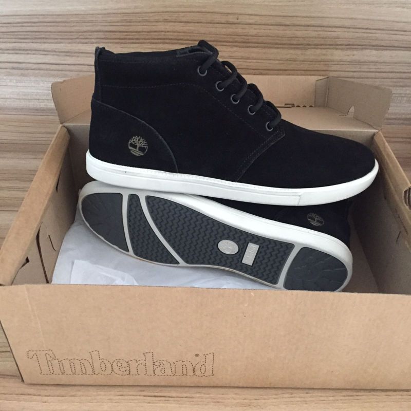 Bota couro timberland ek sales downtown