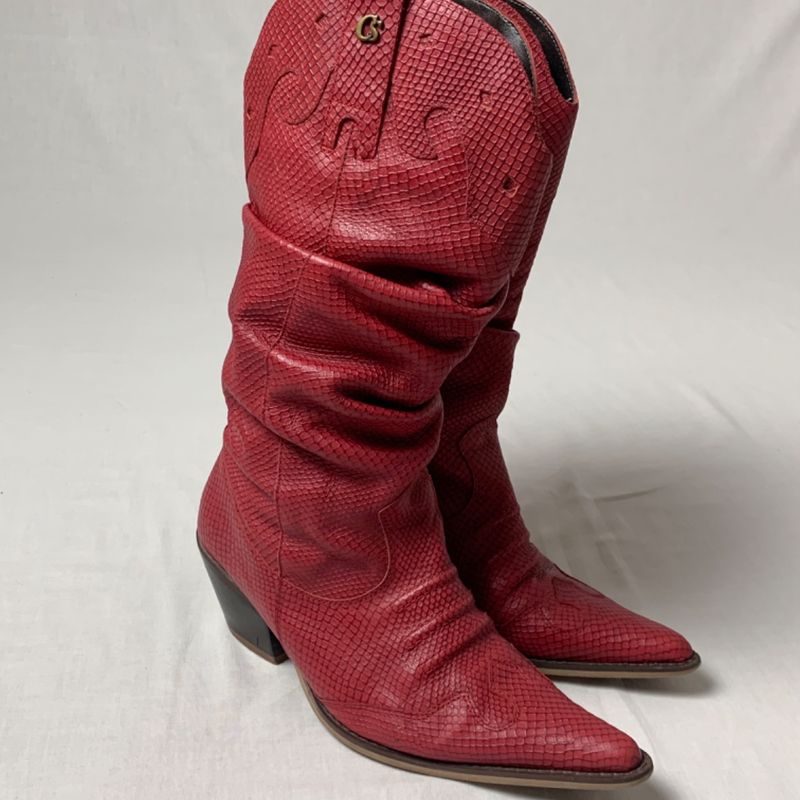 Bota Texana Carmen Steffens Bota Feminina Carmen Steffens Usado 104956858  enjoei