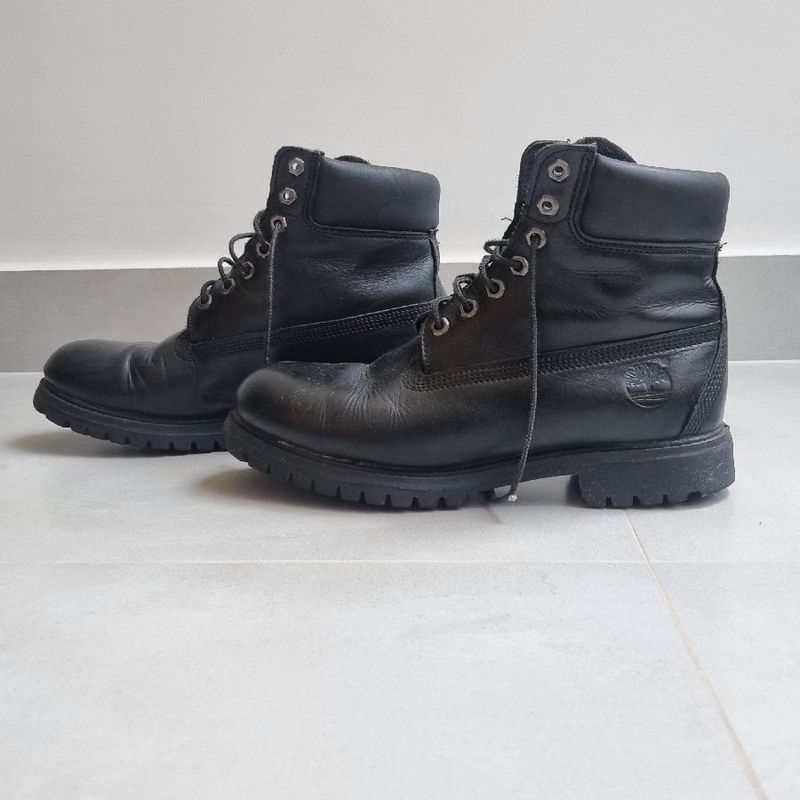 Bota Coturno Timberland Adventure 10054 Preta Prova D'Água