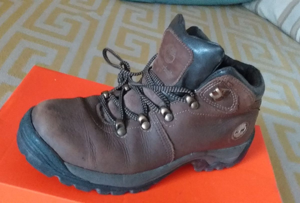 bota timberland descolando