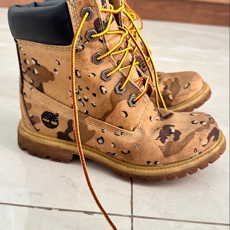 Botas store timberland camufladas