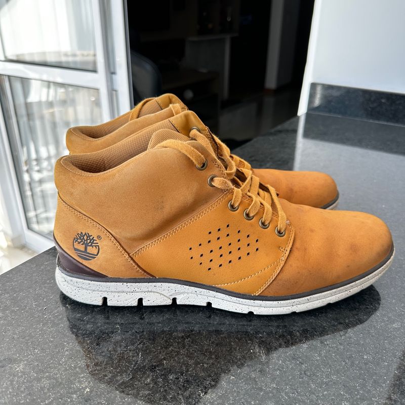 Bota store caramelo timberland