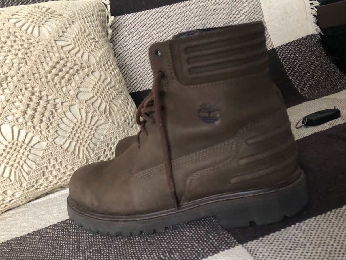 bota masculina timberland yellow boot 6 premium wp marrom
