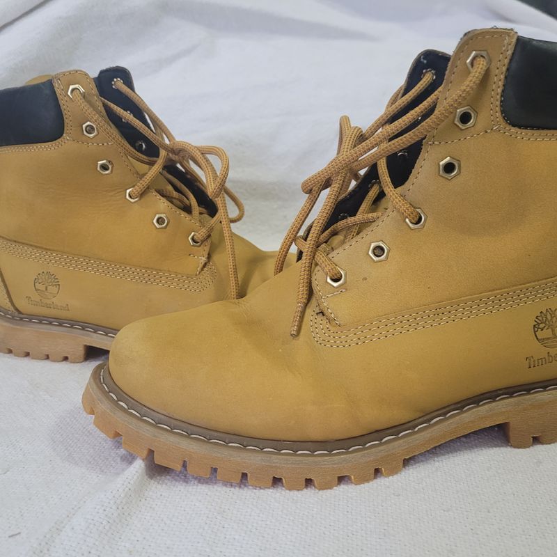 Bota timberland hot sale amarela feminina