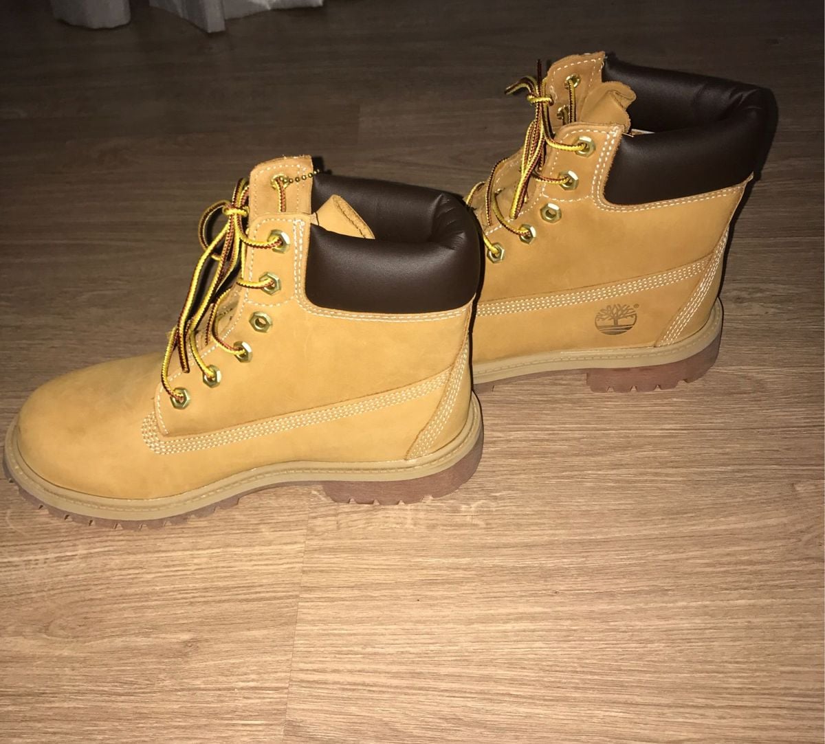 bota amarela timberland