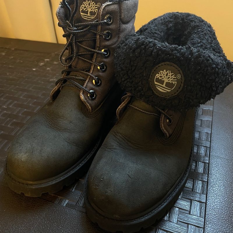 Bota Timberland Preta Bota Feminina Timberland Usado 92927193 - Main Image