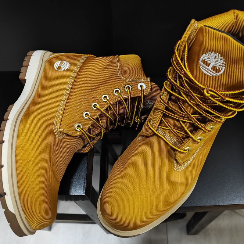 Bota Timberland Radford Canvas Boot Amarelo | Bota Masculina