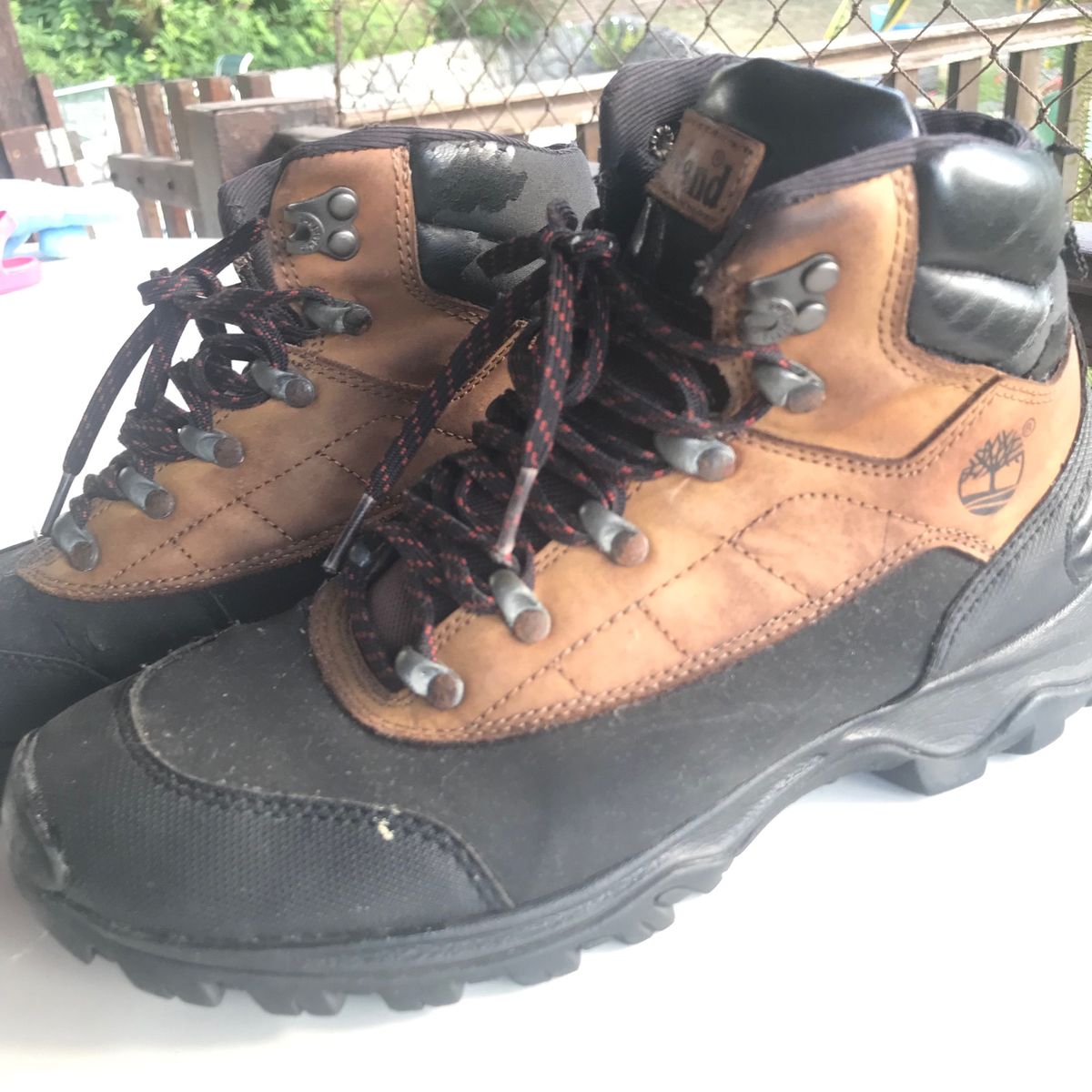 Bota couro best sale timberland moto trail