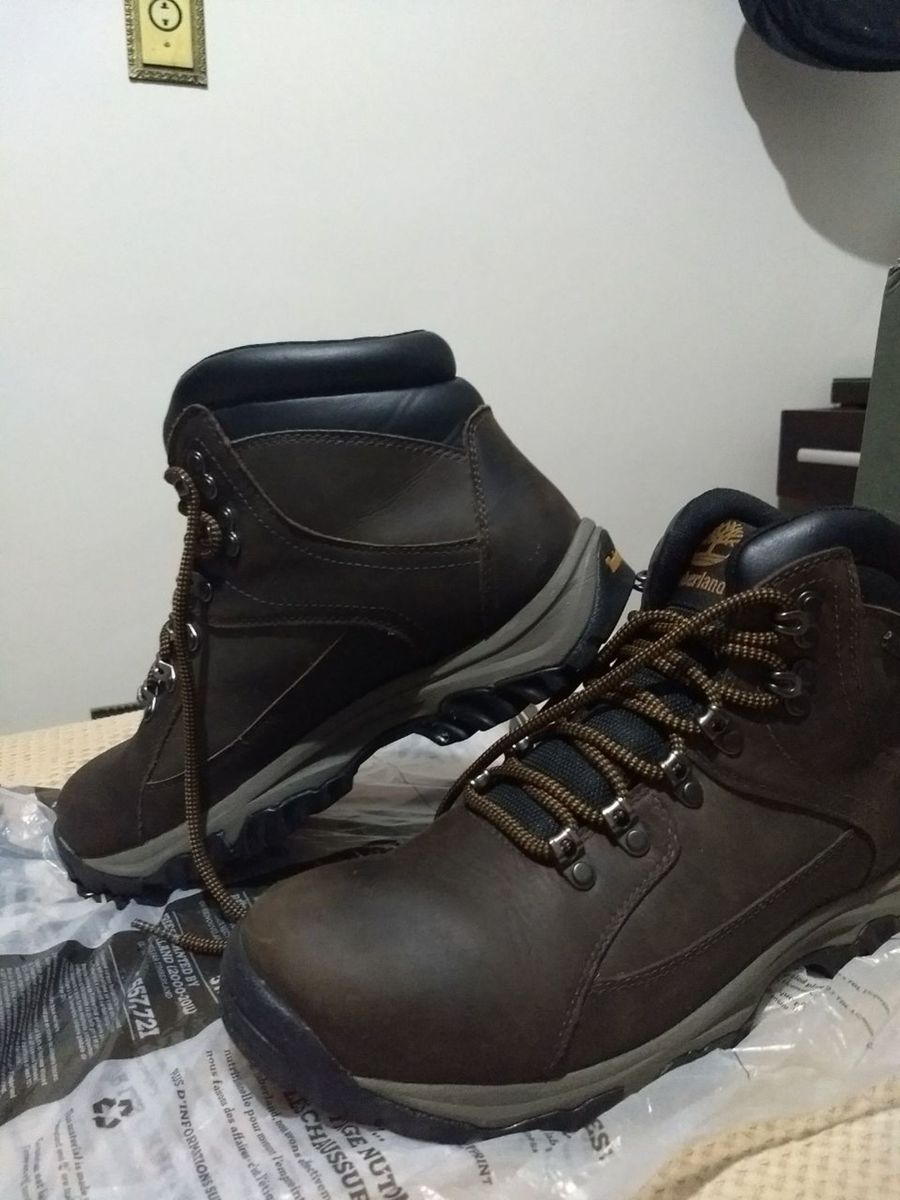 bota couro timberland thorton mid gtx marrom