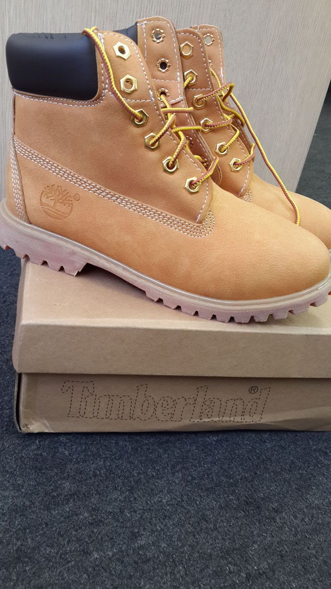 novas botas timberland