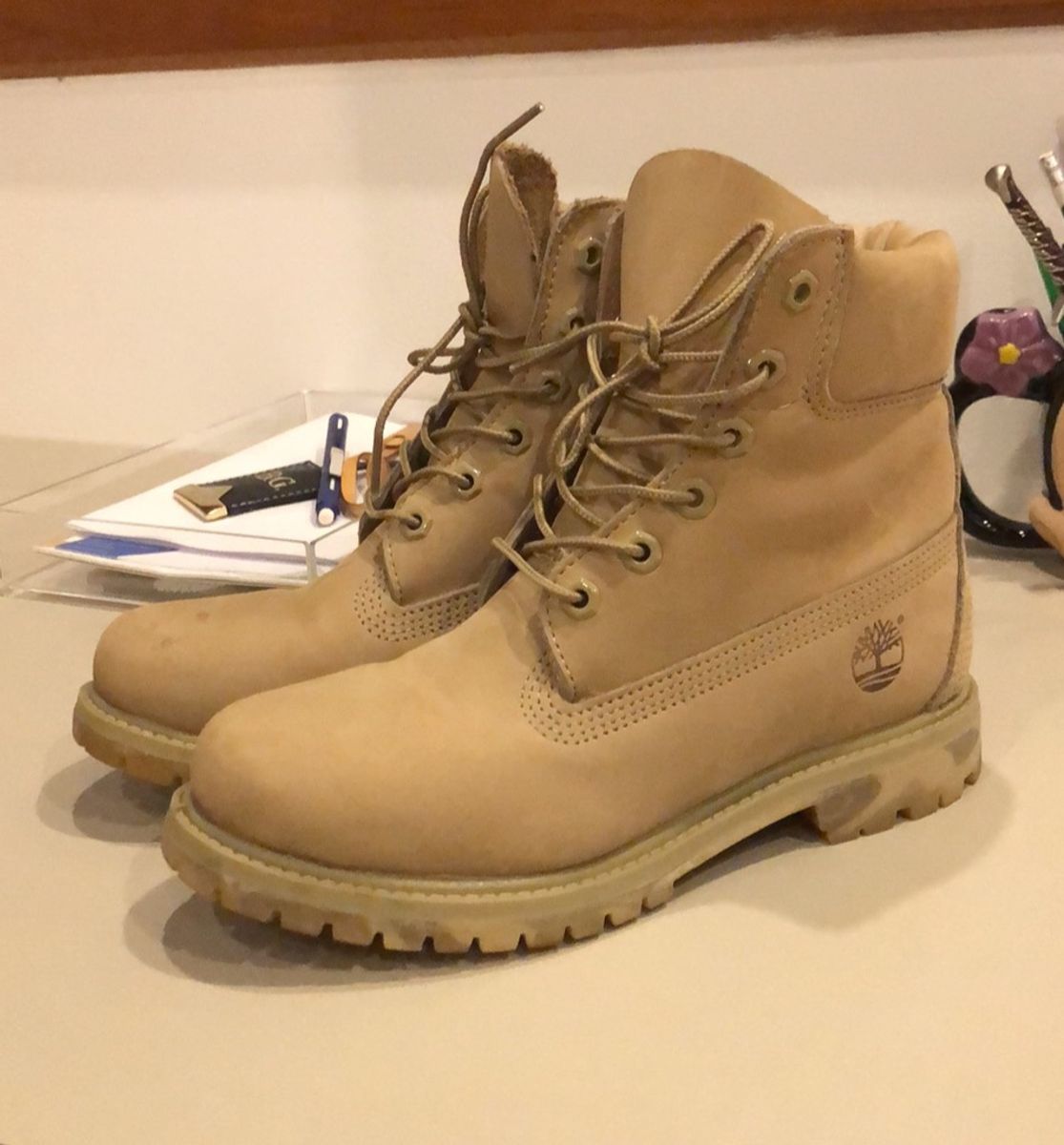 botinha feminina timberland