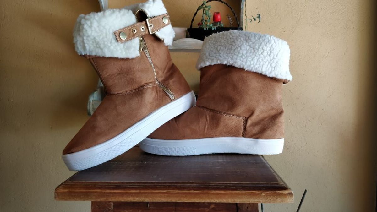 botas femininas peluciadas