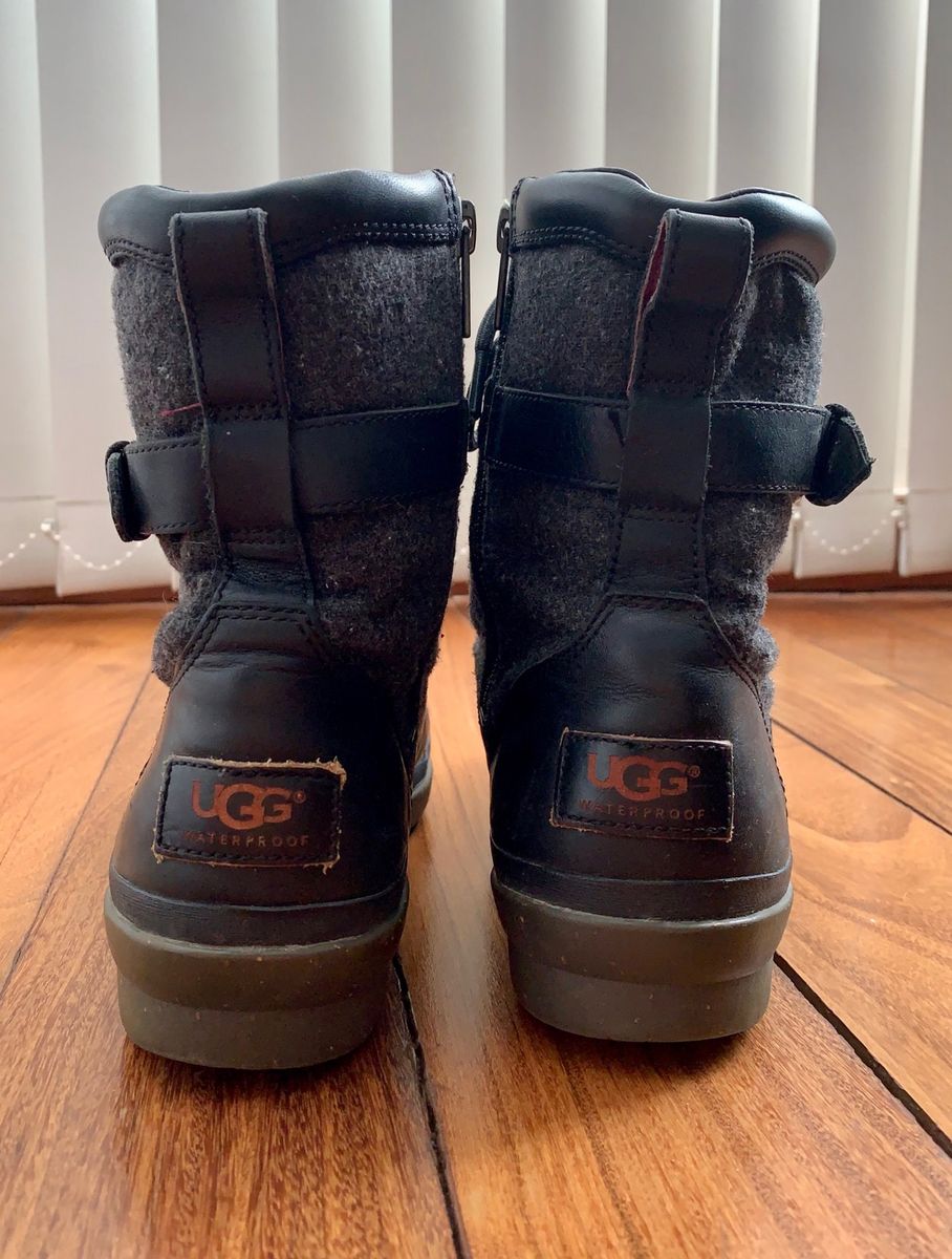 bota tipo ugg preta