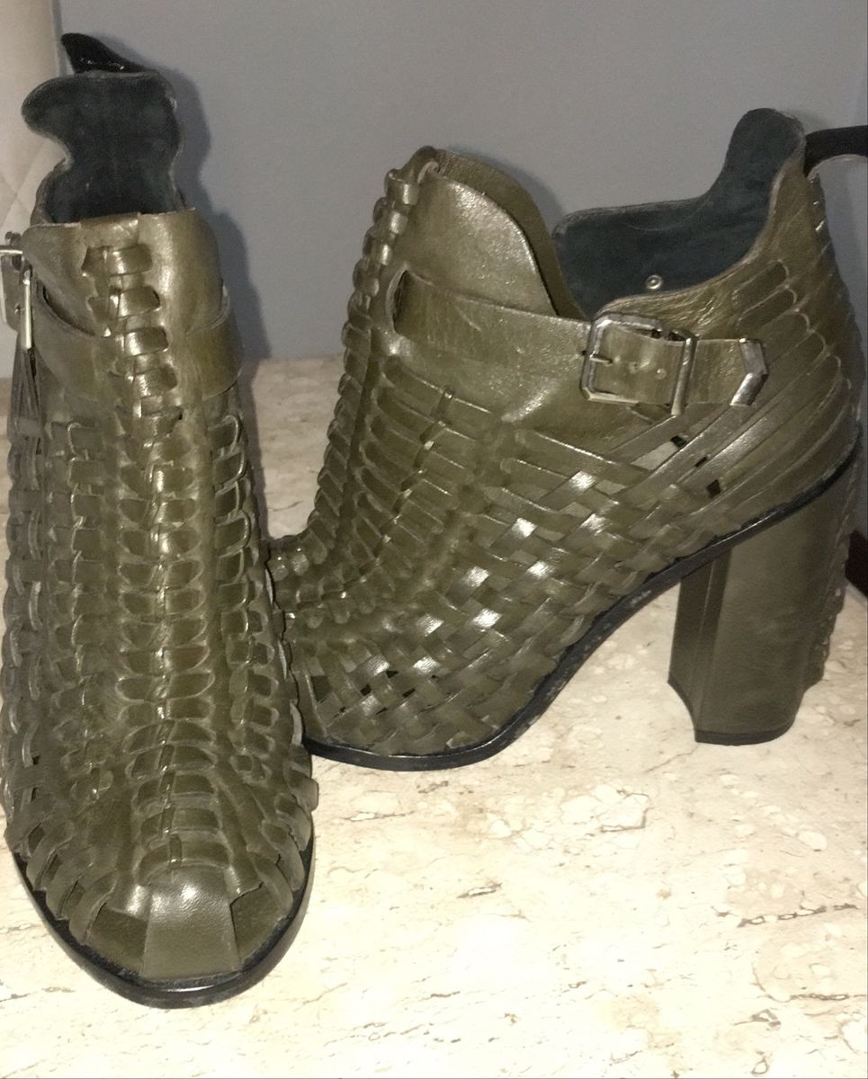 bota feminina verde