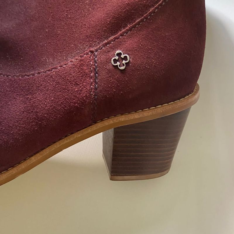Bota Vinho Capodarte Bota Feminina Capodarte Usado 86005416 enjoei