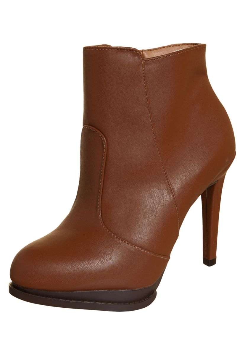 bota vizzano cano curto marrom
