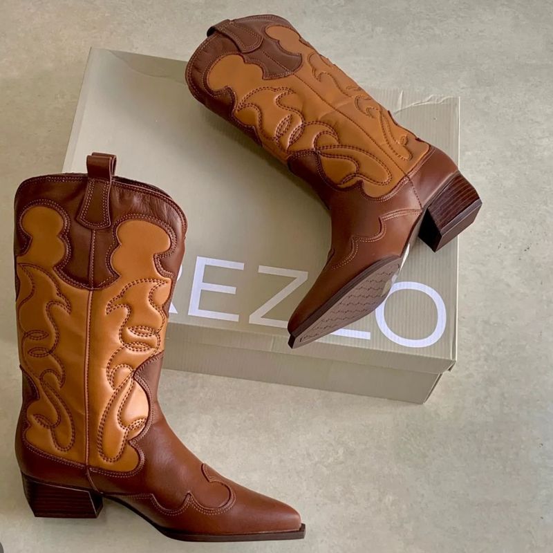 Bota western hot sale arezzo