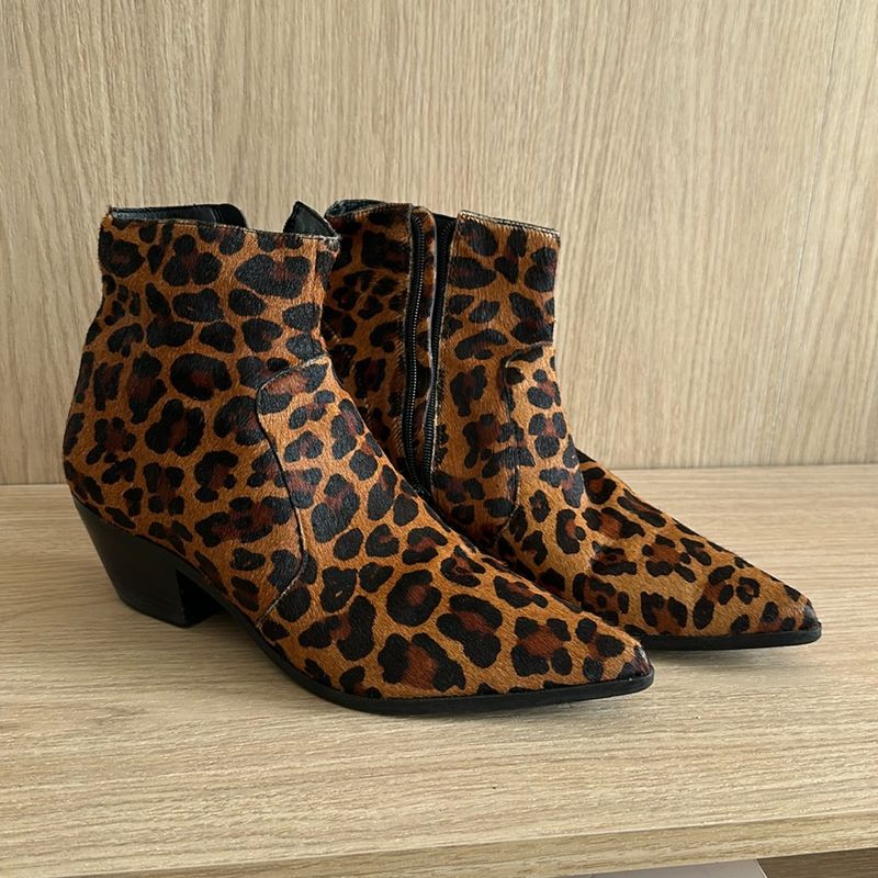 Bota Western Cowboy Onça Arezzo Usado 101908369 enjoei