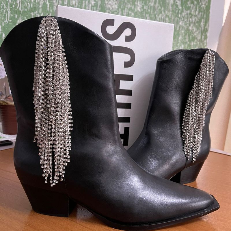 Bota schutz hot sale brilho