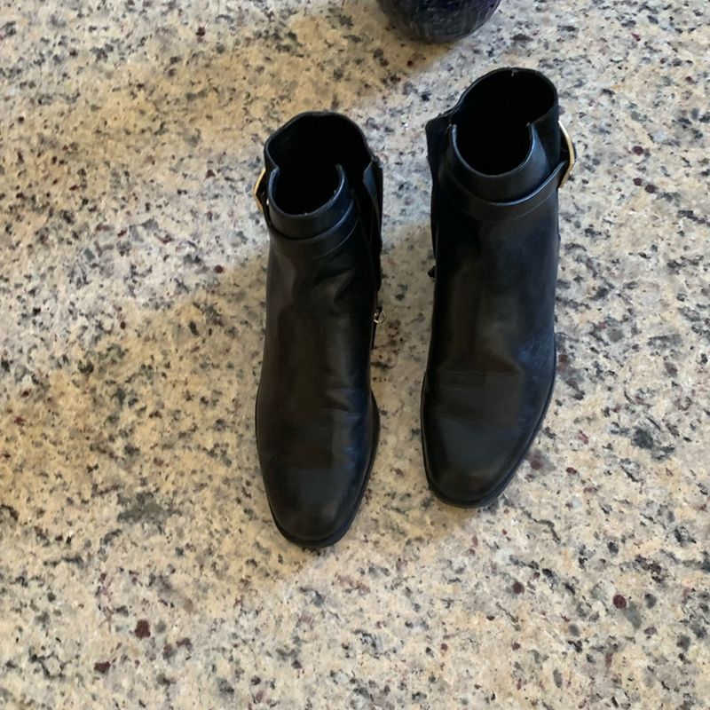 Botas pretas zara cheap