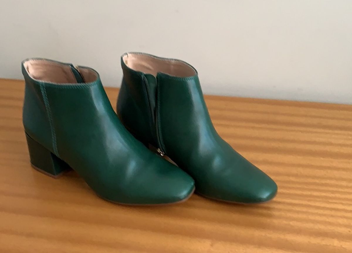 Botas Verdes Bota Feminina Jorge Bischoff Usado Enjoei