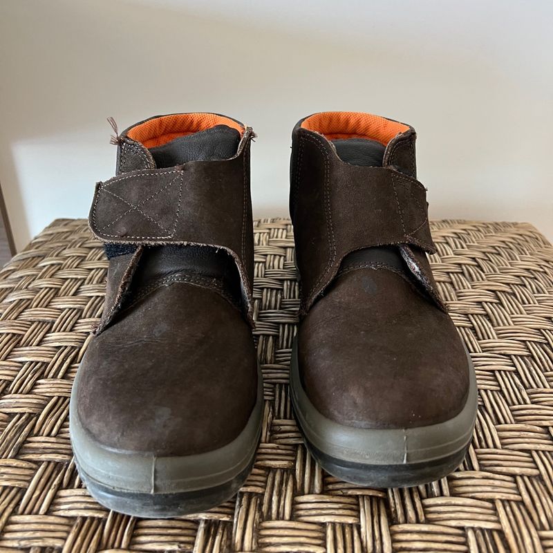 Bota store bompel velcro