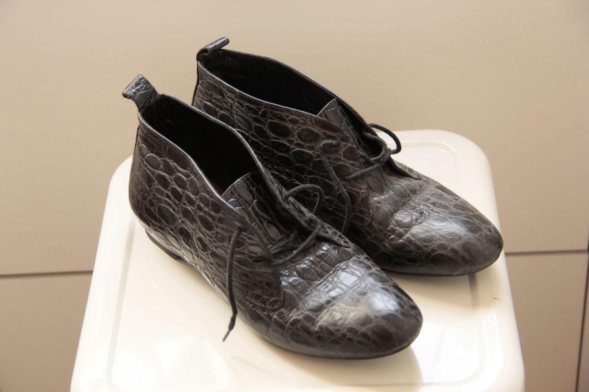 bota croco arezzo