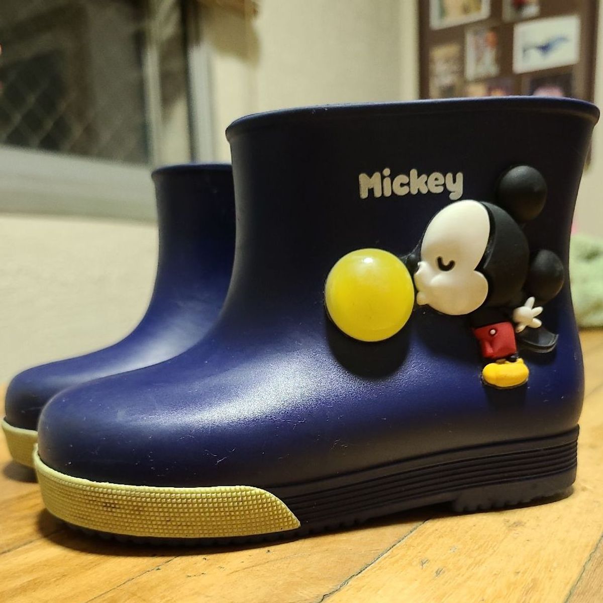 Mickey Galocha Grendene Menino Galocha Azul Mickey Grendene