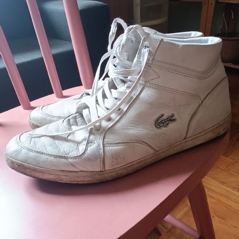 Botinha Lacoste 40 Bota Masculina Lacoste Usado 91411462 enjoei