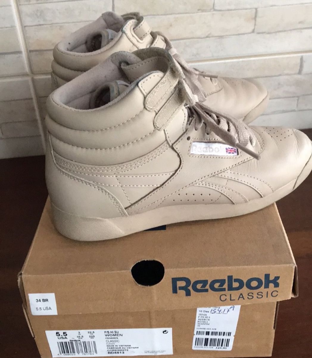 reebok botinha