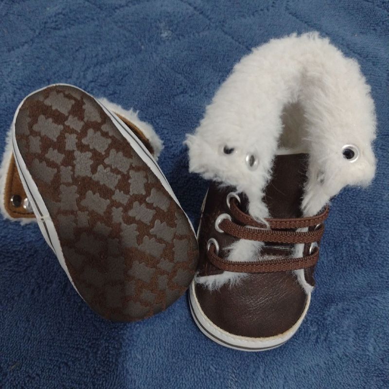 Botinha de hot sale inverno para bebe
