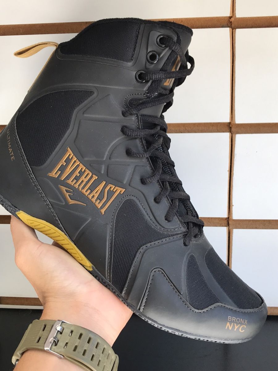 Bota Everlast Jump Branco e Dourado para Academia Treinos Fitness -35% Off  | Bota Feminina Everlast Nunca Usado 87476651 | enjoei