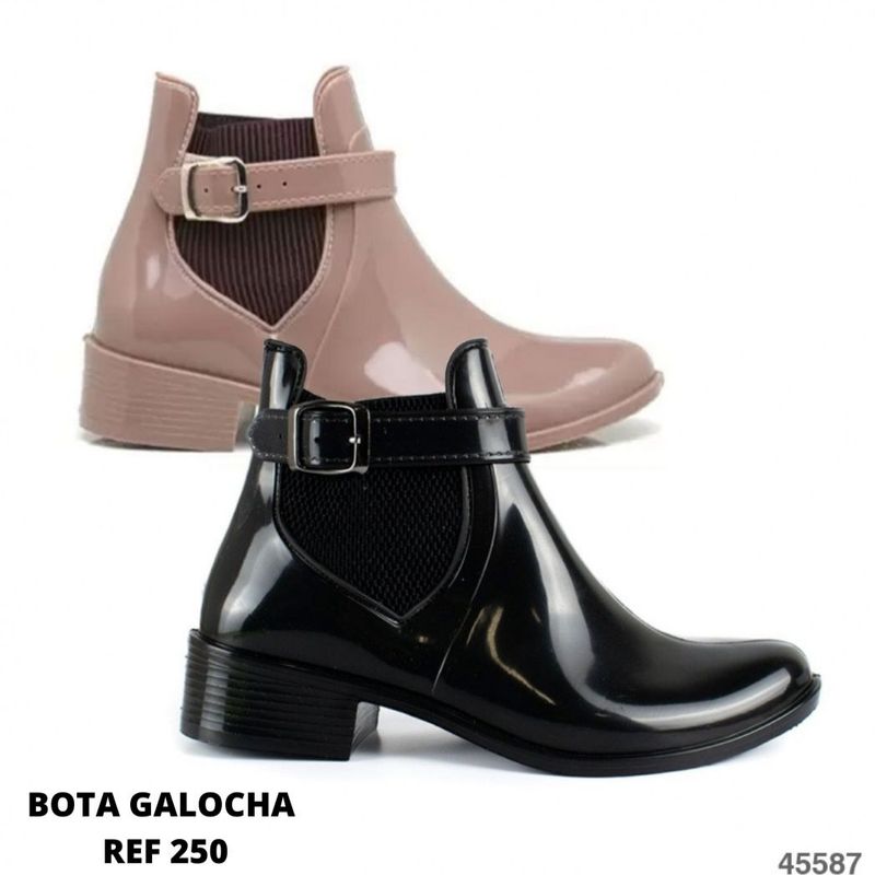 Botinha galocha sale