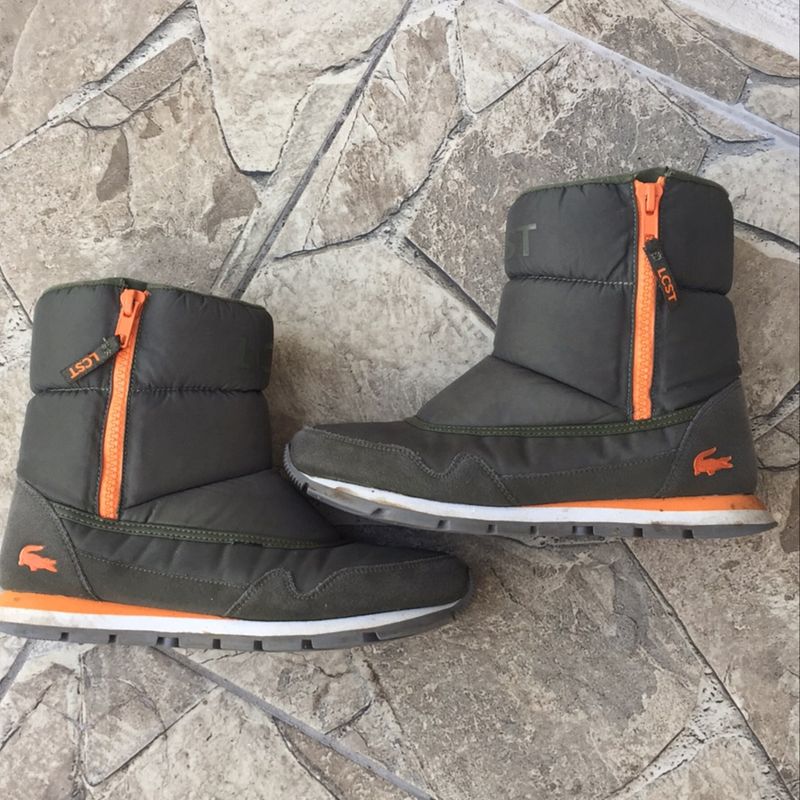 Botinha Lacoste Original Bota Feminina Lacoste Usado 36107942