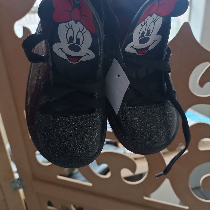 Botinha minnie hot sale