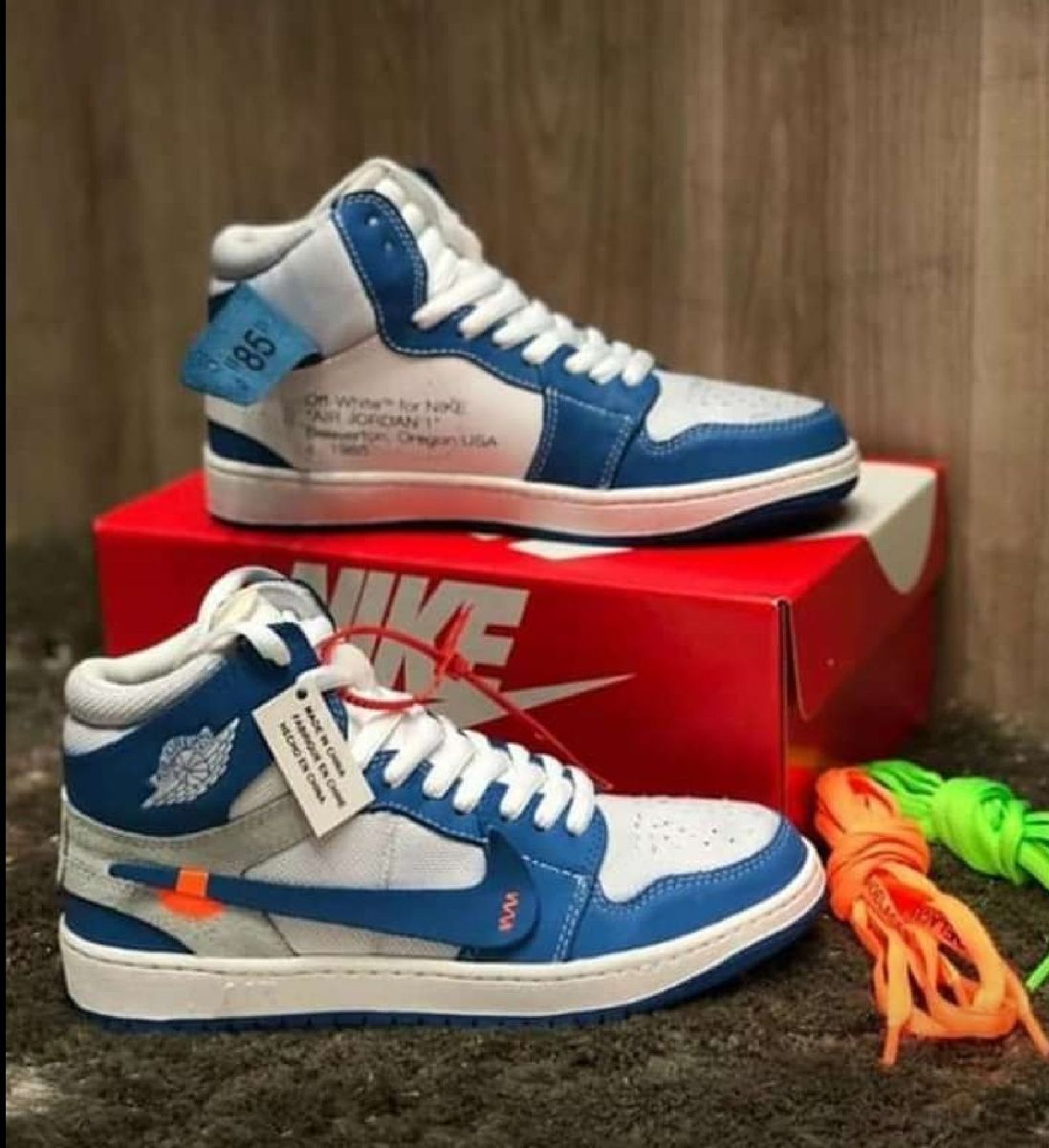 jordan nike azul