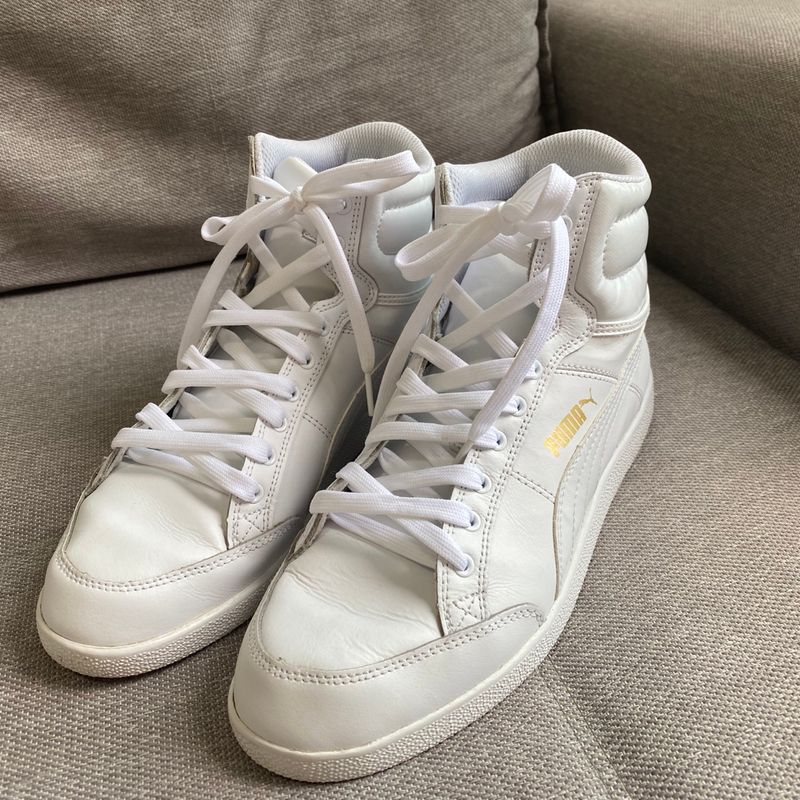 botinha tenis feminino cano alto puma