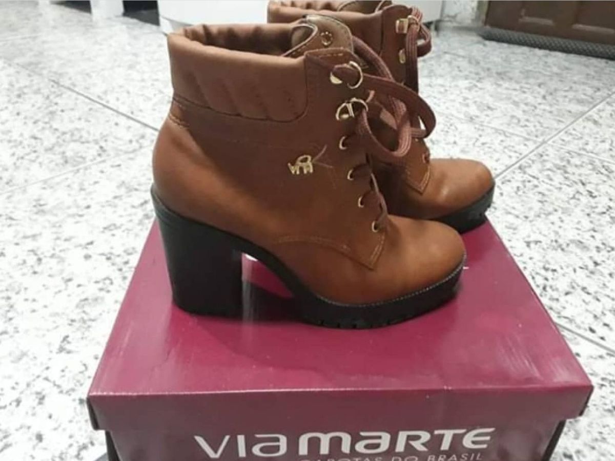bota via marte caramelo