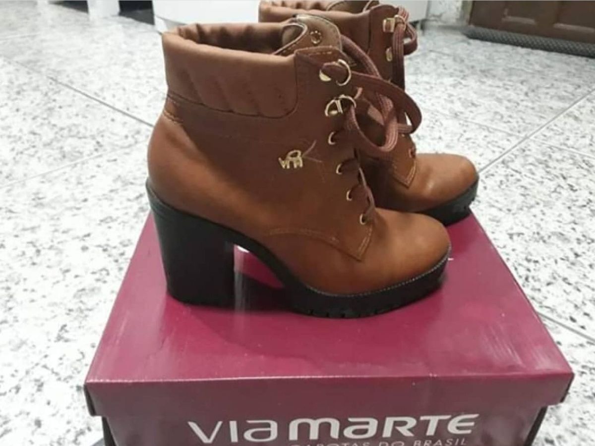 bota via marte caramelo