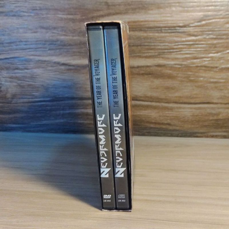 Box 2 Dvd'S e 2 Cd'S Original Nevermore -The Year Of The Voyager