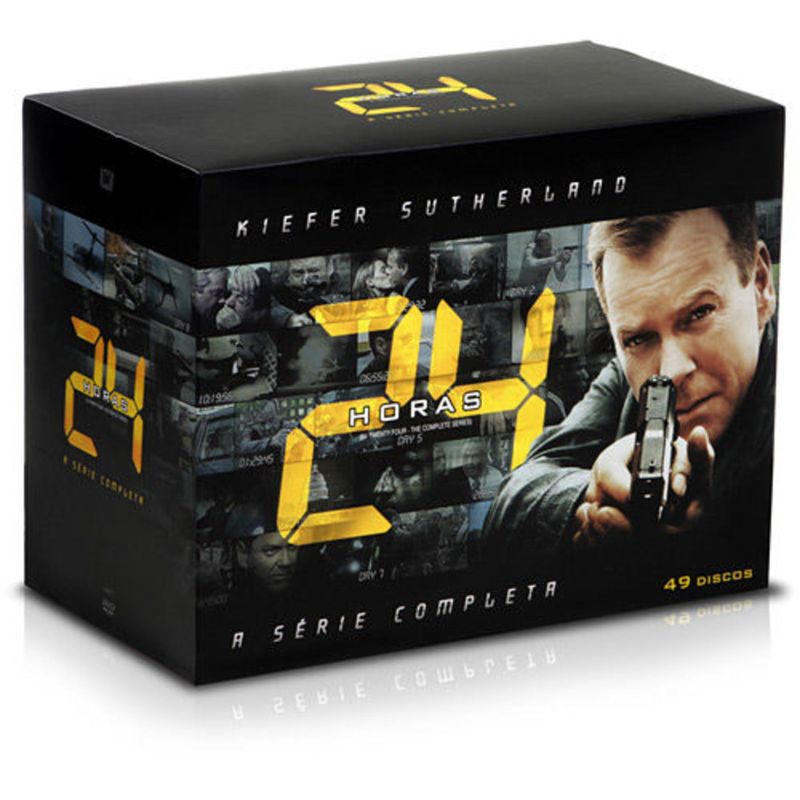 Box 24 Horas Coleção Dvd 24 Horas 1ª a 8ª Temporada + Redenção (49