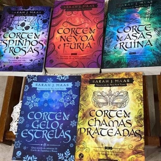 Box 5 Volumes de Acotar | Livro Editora Galera Usado 85160258 | enjoei
